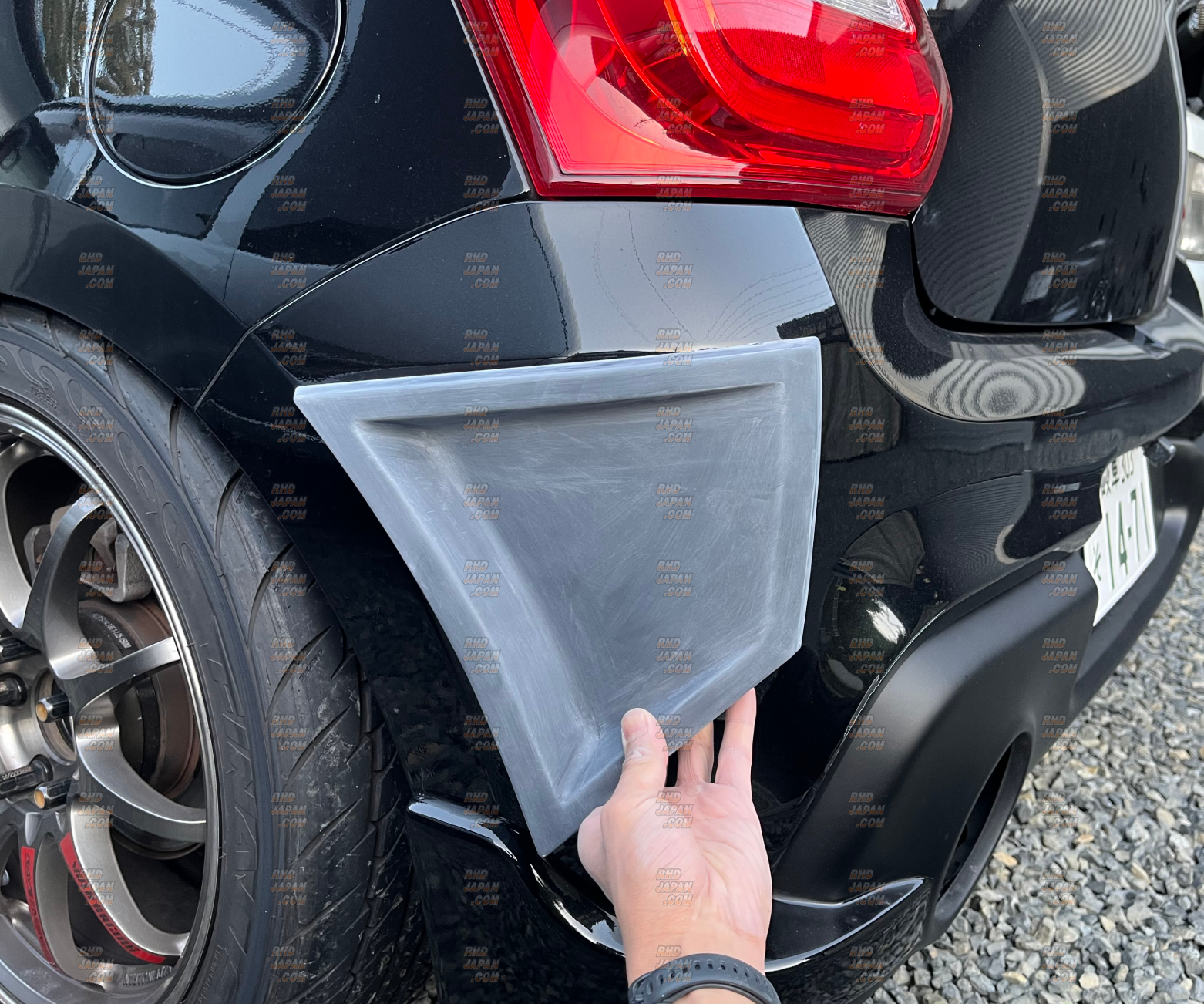 KooKys Rear Bumper Duct Set - Swift Sport ZC33S